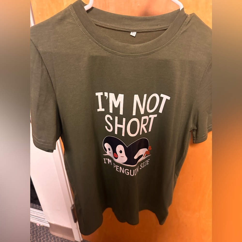 Letter & Animals Print T-Shirt, Crew Neck Short Sleeve T-Shirt, Casual